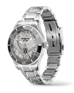 Montblanc Iced Sea Automatic Date - Grau - Stahl - Keramik - MB130793 - Uhr