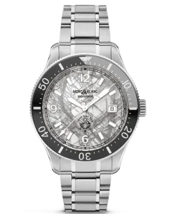Montblanc Iced Sea Automatic Date - Grau - Stahl - Keramik - MB130793 - Uhr
