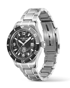 Montblanc Iced Sea Automatic Date - Schwarz - Stahl - Keramik - MB129371 - Uhr