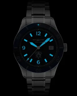 Montblanc Iced Sea Automatic Date - Schwarz - Stahl - Keramik - MB129371 - Uhr