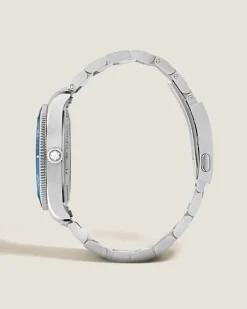 Montblanc Iced Sea Automatic Date 0 Oxygen - Hellblau - STAHL, ALUMINIUM - MB134022 - Uhr