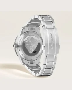 Montblanc Iced Sea Automatic Date 0 Oxygen - Hellblau - STAHL, ALUMINIUM - MB134022 - Uhr