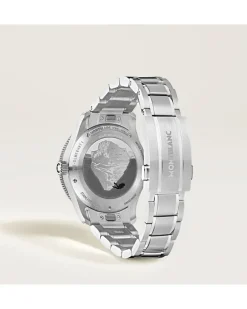 Montblanc Iced Sea Automatic Date 0 Oxygen - Hellblau - STAHL, ALUMINIUM - MB134022 - Uhr