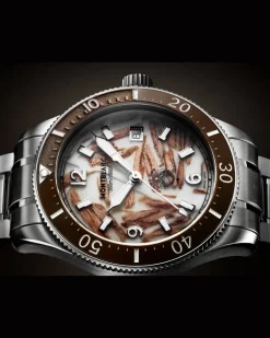 Montblanc Iced Sea Automatic Date 0 Oxygen Limited Edition - 700 Exemplare - Stahl - Keramik - MB137211 - Uhr