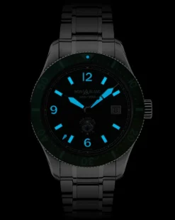 Montblanc Iced Sea Automatic Date - Grün - Stahl - Keramik - MB129373 - Uhr