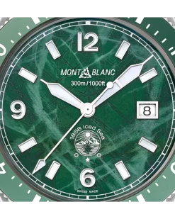 Montblanc Iced Sea Automatic Date - Grün - Stahl - Keramik - MB129373 - Uhr
