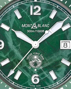 Montblanc Iced Sea Automatic Date - Grün - Stahl - Keramik - MB129373 - Uhr
