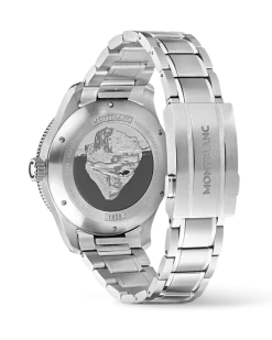 Montblanc Iced Sea Automatic Date - Grün - Stahl - Keramik - MB129373 - Uhr