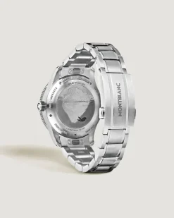 Montblanc Iced Sea Automatic Date 0 Oxygen Limited Edition - 300 Exemplare - Coral colour - STAHL, ALUMINIUM - MB135762 - Uhr