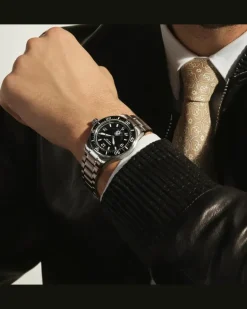 Montblanc Iced Sea Automatic Date 0 Oxygen - Schwarz - Stahl - Keramik - MB136765 - Uhr