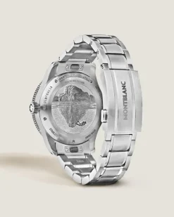 Montblanc Iced Sea Automatic Date 0 Oxygen - Schwarz - Stahl - Keramik - MB136765 - Uhr