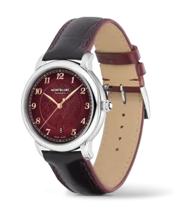 Montblanc Star Legacy Automatic Limited Edition - 1786 Exemplare - Burgunderrot - Stahl - MB133243 - Uhr