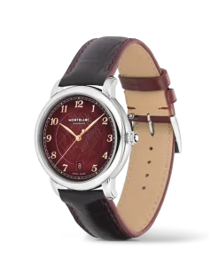 Montblanc Star Legacy Automatic Limited Edition - 1786 Exemplare - Burgunderrot - Stahl - MB133243 - Uhr