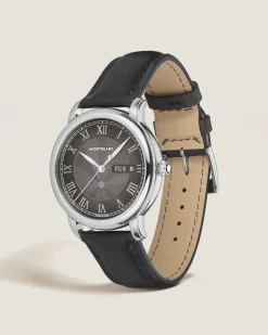 Montblanc Star Legacy Automatic Day & Date Anthrazit - Stahl - MB134296 - Uhr
