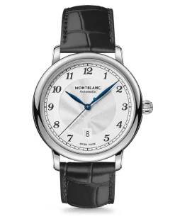 Montblanc Star Legacy Automatic Date Stahl - MB128681 - Uhr