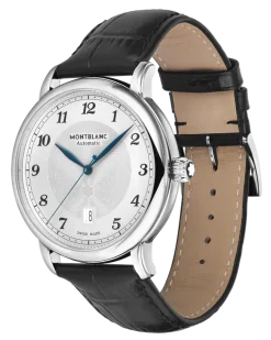 Montblanc Star Legacy Automatic Date Stahl - MB128681 - Uhr
