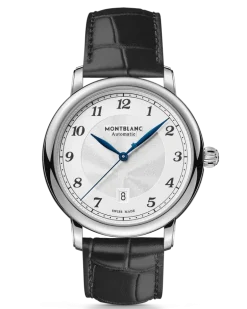 Montblanc Star Legacy Automatic Date Stahl - MB128681 - Uhr