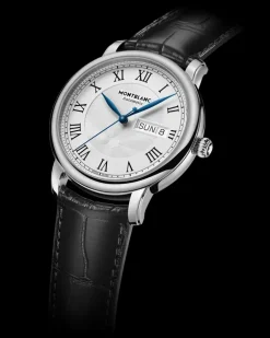 Montblanc Star Legacy Automatic Day & Date Stahl - MB128686 - Uhr