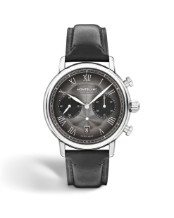 Montblanc Star Legacy Chronograph Anthrazit - Stahl - MB136357 - Uhr