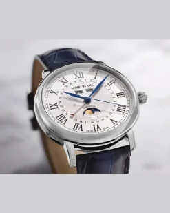 Montblanc Star Legacy Full Calendar Stahl - MB128676 - Uhr