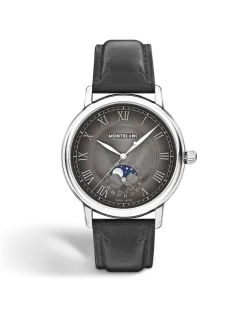 Montblanc Star Legacy Moonphase Anthrazit - Stahl - MB134297 - Uhr