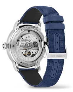 Montblanc Star Legacy Nicolas Rieussec Chronograph Blau - Stahl - MB130986 - Uhr