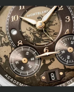 Montblanc Star Legacy Nicolas Rieussec Chronograph Limited Edition - 821 Exemplare - Braun - Stahl - MB136359 - Uhr