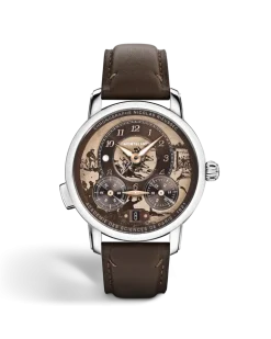 Montblanc Star Legacy Nicolas Rieussec Chronograph Limited Edition - 821 Exemplare - Braun - Stahl - MB136359 - Uhr
