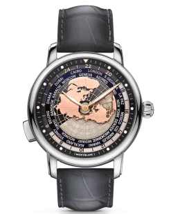 Montblanc Star Legacy Orbis Terrarum - Grau - Stahl - MB128675 - Uhr