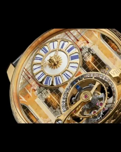 Montblanc Star Legacy Suspended Exo Tourbillon Château de Versailles Limited Edition - 8 Exemplare - Gelbgold - - MB134295 - Uhr