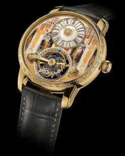 Montblanc Star Legacy Suspended Exo Tourbillon Château de Versailles Limited Edition - 8 Exemplare - Gelbgold - - MB134295 - Uhr