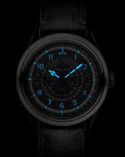 Montblanc 1858 The Unveiled Timekeeper Minerva Limited Edition - 100 Exemplare - - STAHL, GRAUGOLD - MB133246 - Uhr