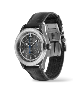 Montblanc 1858 The Unveiled Timekeeper Minerva Limited Edition - 100 Exemplare - - STAHL, GRAUGOLD - MB133246 - Uhr