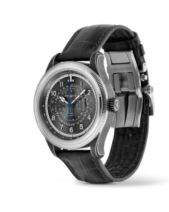 Montblanc 1858 The Unveiled Timekeeper Minerva Limited Edition - 100 Exemplare - - STAHL, GRAUGOLD - MB133246 - Uhr