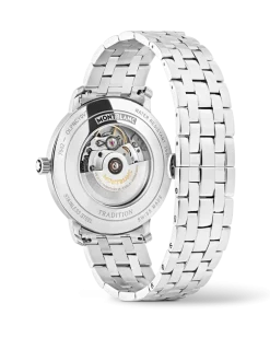 Montblanc Tradition Automatic Date Grau - Stahl - MB132433 - Uhr