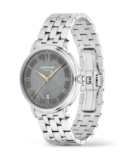 Montblanc Tradition Automatic Date Grau - Stahl - MB132433 - Uhr