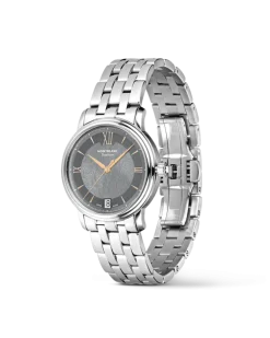 Montblanc Tradition Automatic Date Grau - Stahl - MB132317 - Uhr