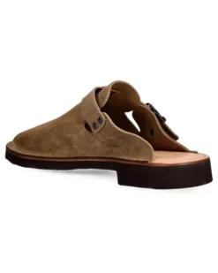Mules aus Wildleder - Braun