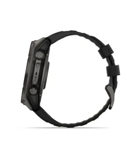 Mulfifunktions-Smartwatch FENIX 8 - 51 mm mit Solarladung Dunkelgrau