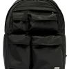 Multi-Pkts-Rucksack mit mehreren Taschen - Rucksäcke - Unisex - Schwarz