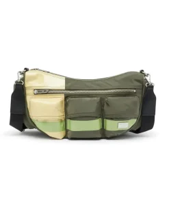 Multi-Pkts - Schultertasche mit Colorblock-Design - Schultertaschen - Unisex - Bunt