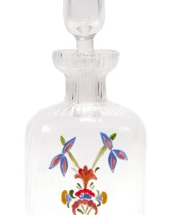 Murano Gulistan Ölflasche aus Glas - Weiß