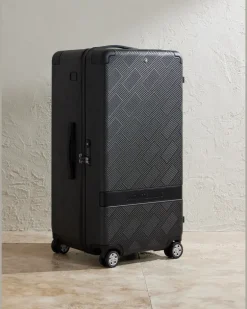 MY4810 Extreme 3.0 Leather-Trimmed Polycarbonate Check-In Suitcase Black