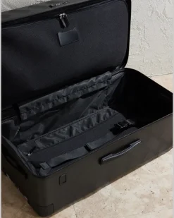 MY4810 Extreme 3.0 Leather-Trimmed Polycarbonate Check-In Suitcase Black