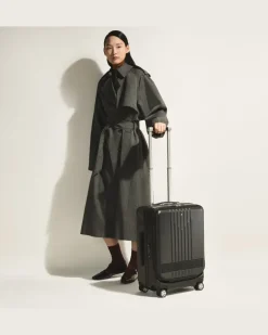 MY4810 Kabinenkoffer mit Vordertasche - Schwarz - MB131959 - Handgepäck