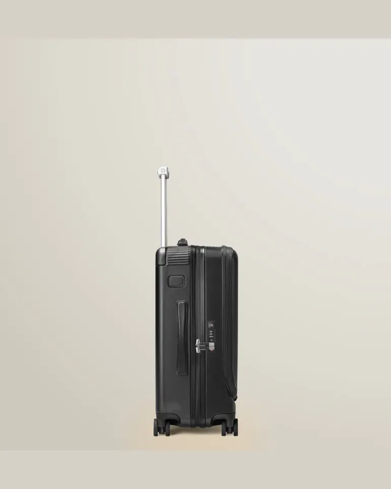 MY4810 Kabinenkoffer mit Vordertasche - Schwarz - MB131959 - Handgepäck