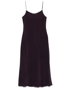 Nachthemd aus Seide - Violett
