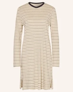 Nachthemd beige Schwarz