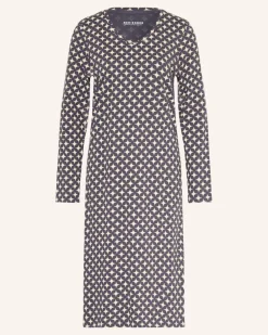 Nachthemd Comfort Essentials lila Dunkelblau