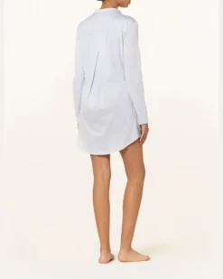 Nachthemd Cotton Deluxe blau Hellblau